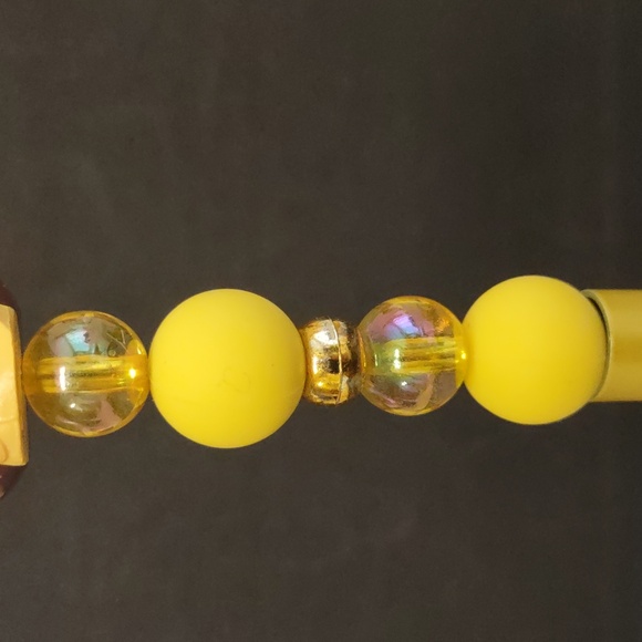 HANDMADE DISNEY DOORABLE BEADED PEN BELLE IN GOWN - Picture 3 of 5